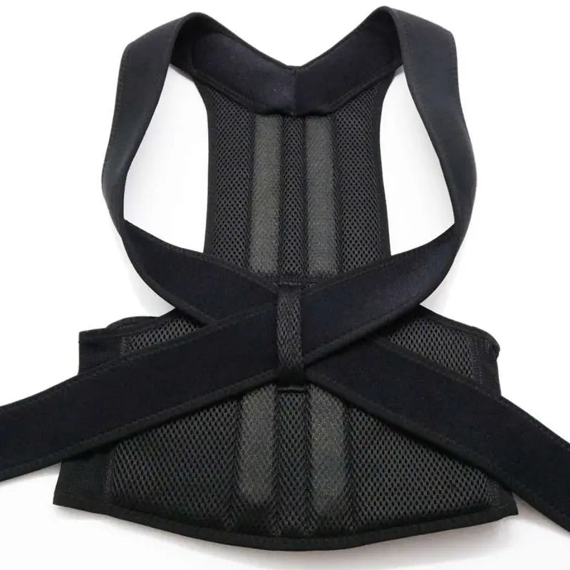 Adjustable Black Back Posture Corrector Corset Back Brace Waist Lumbar Support Back Belt Unisex Straight Corrector XS-5XL
