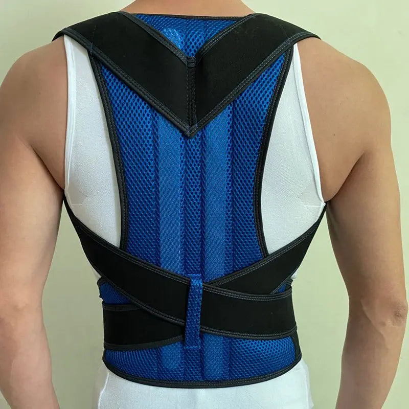 Adjustable Black Back Posture Corrector Corset Back Brace Waist Lumbar Support Back Belt Unisex Straight Corrector XS-5XL